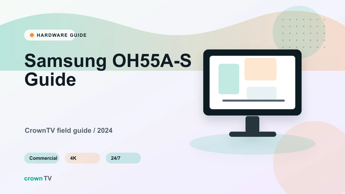 Samsung OH55A-S: The 55-Inch Outdoor IP56 Display Buyer's Guide