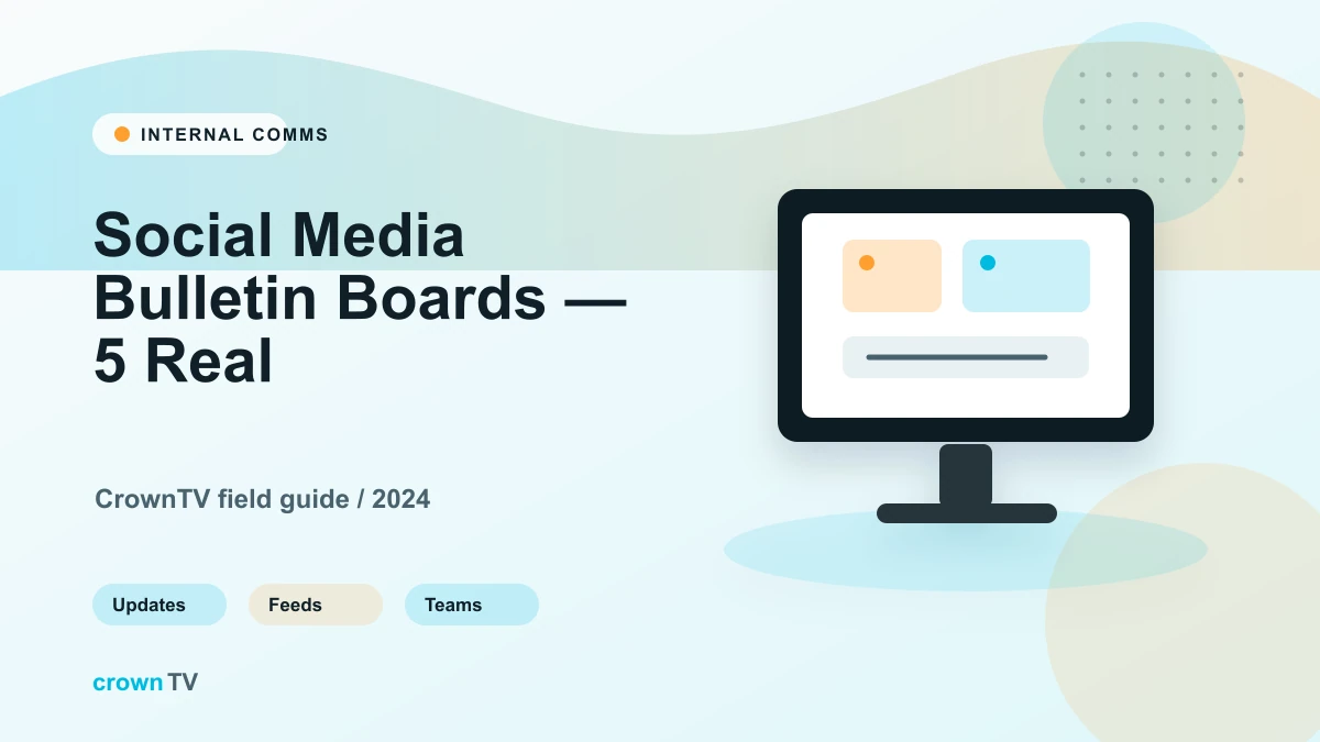 Social Media Bulletin Boards — 5 Real Implementations