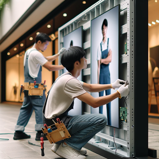 Mastering Retail Digital Signage Installation