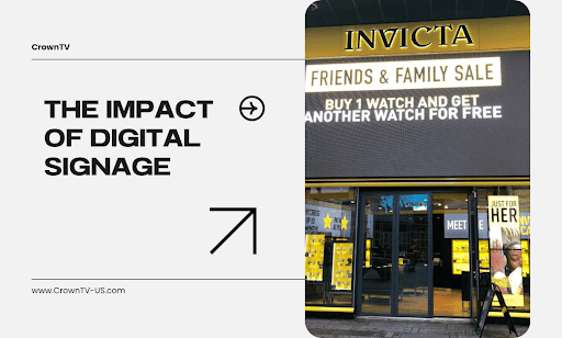 The Impact of Digital Signage