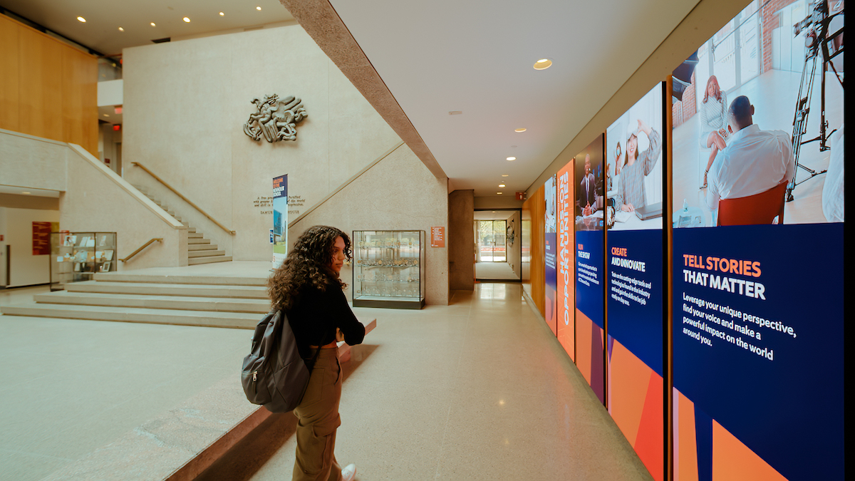 Syracuse University Uses "The Wall" to Wow Prospective Students