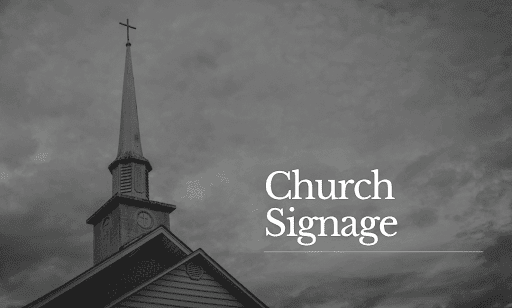 Church Signage