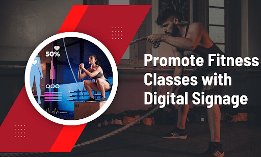 Digital Signage for Fitness Classes