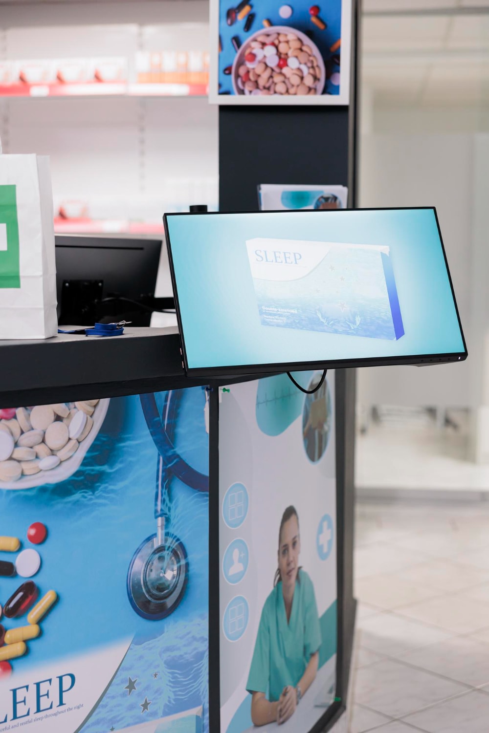 pharmacy digital signage