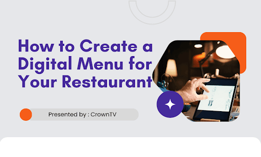 Digital Menu