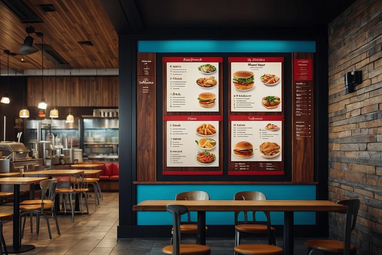 digital signage in restaurants