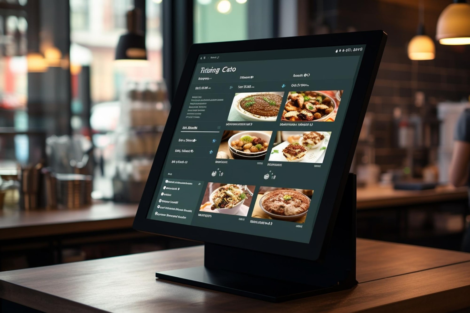 own digital menu board