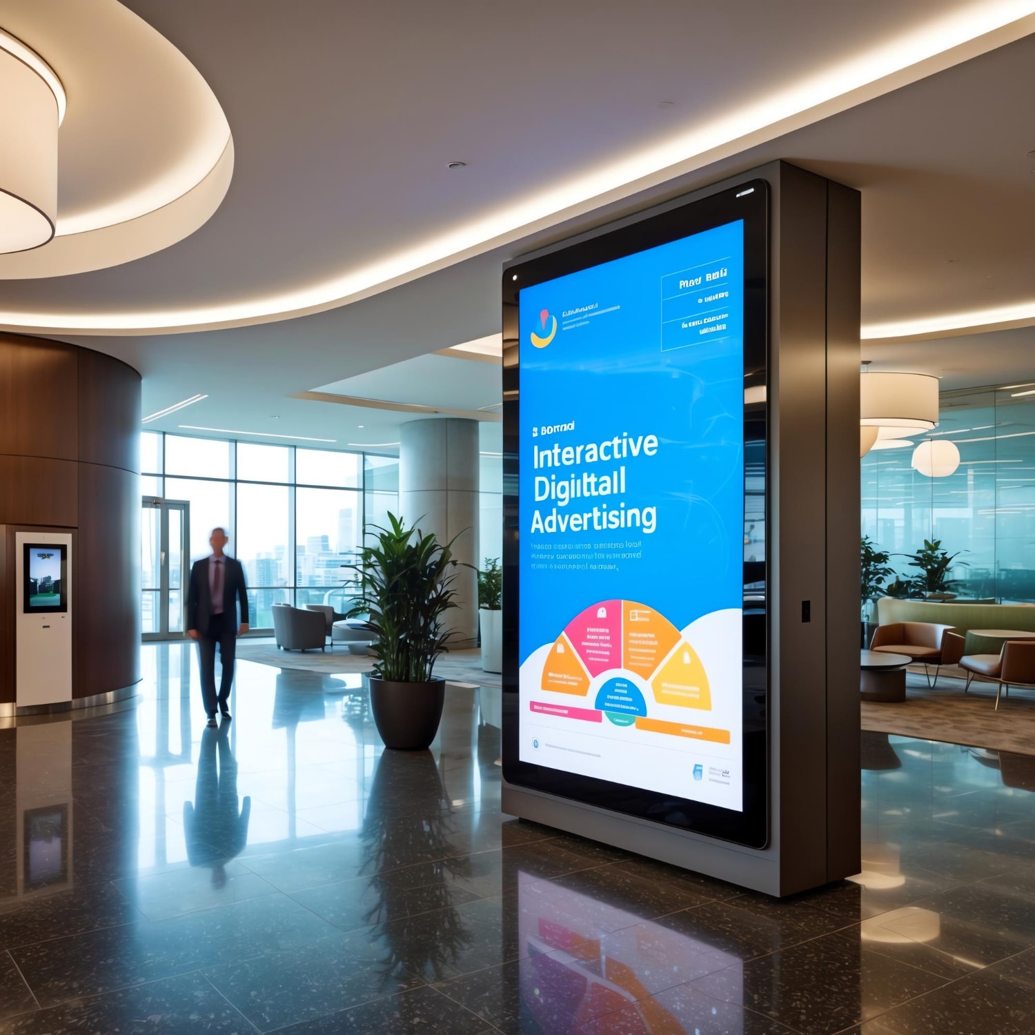 utilizing digital signage