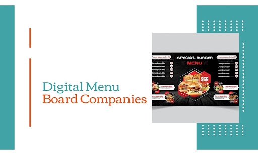 Digital Menu Board Companies