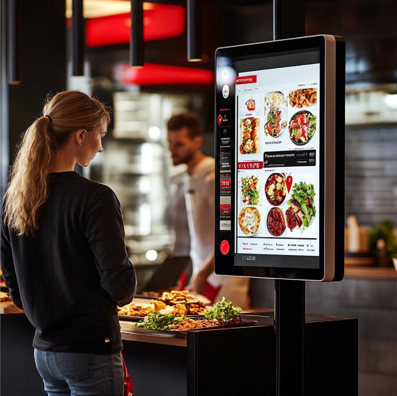 digital menu board